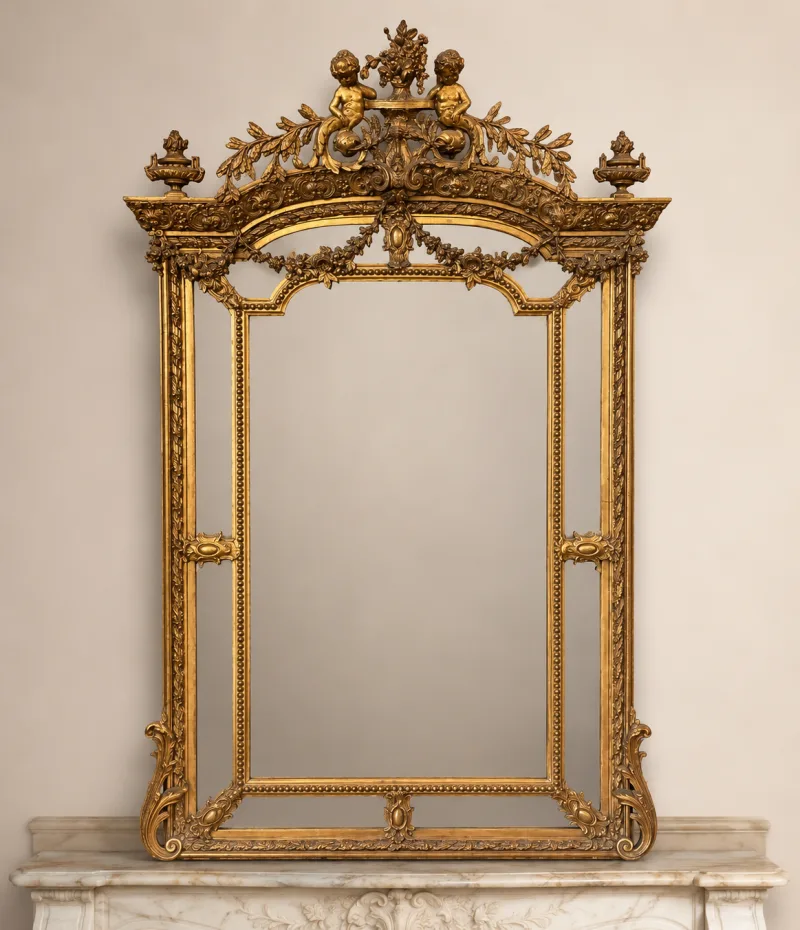 Miroir du XIXe